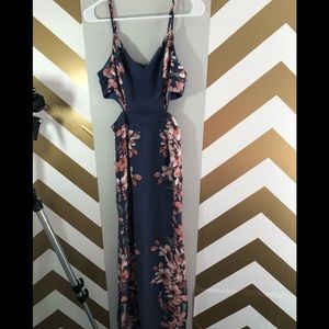 Flower maxi dress